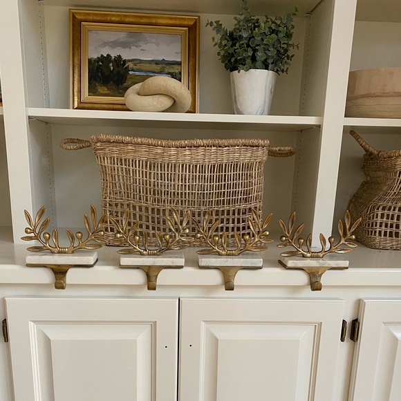 Studio McGee stocking holder. Set of 2